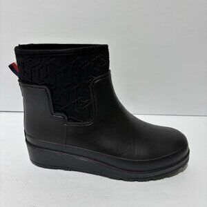 Tommy Hilfiger | Shoes | Tommy Hilfiger Sirina Platform  Vintage Tommy Hilfiger womans Black leather heel ankle booties 5.5M plat… main image 0